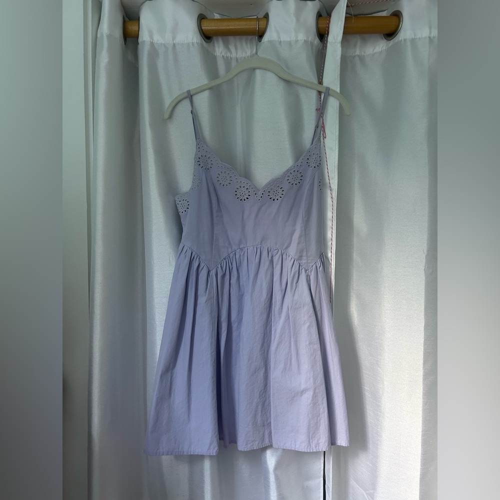 Lavender Eyelet Sundress